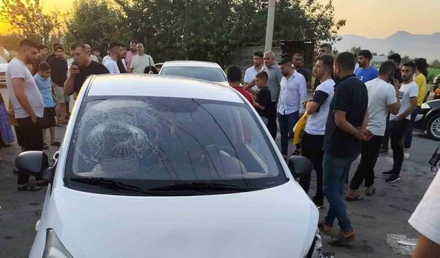 Mardin’de otomobiller çarpıştı: 1 yaralı