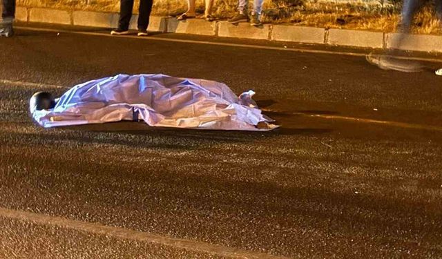 Motosikletten düşen adam hayatını kaybetti