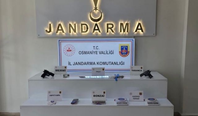 Osmaniye’de uyuşturucu operasyonu: 2 gözaltı