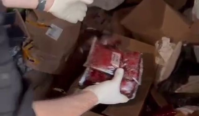 Polis 1 ton 798 kilogram kaçak nargile tütünü ele geçirdi