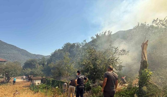 Sakarya’da alevlere müdahale sürüyor: Nuruosmaniye Mahallesi boşaltıldı