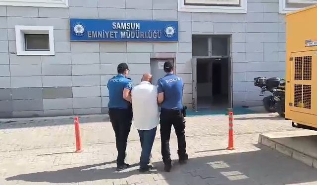 Samsun’da 14 yıl 2 ay hapis cezası ile 2 yıldır aranan şahıs yakalandı