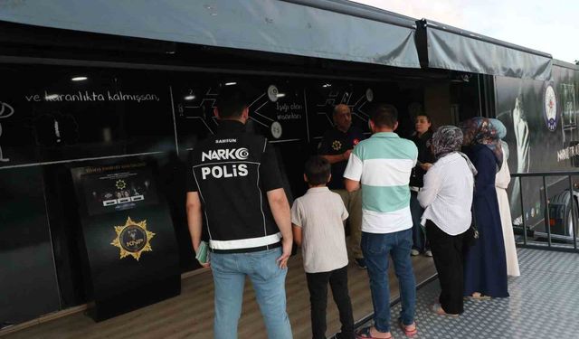 Samsun’da 21 bin 500 kişiye uyuşturucuyla mücadele eğitimi verildi