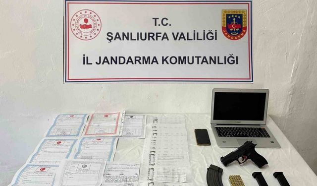 Şanlıurfa’da tefecilik operasyonu: 1 gözaltı