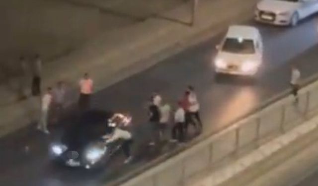 Şanlıurfa’da trafikte terör estiren magandalara ait yeni görüntüler ortaya çıktı