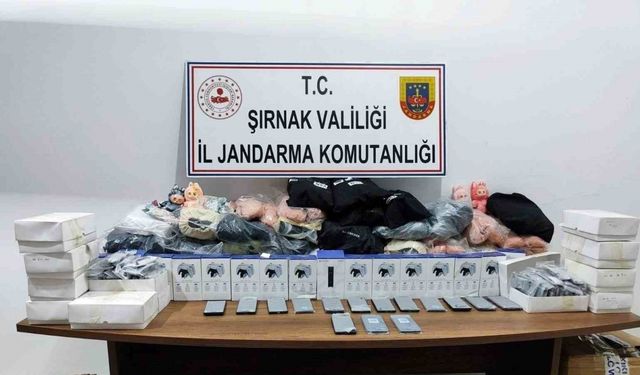 Şırnak’ta 10 günde 9.9 milyon TL değerinde kaçak malzeme ele geçirildi