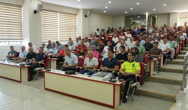 Soma’da orman yangınlarına karşı topyekun mücadele