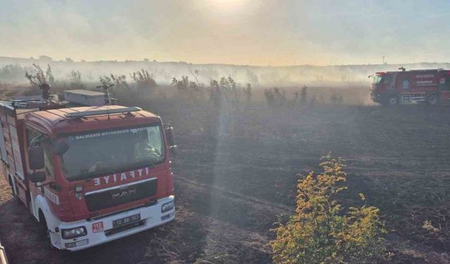 Susurluk’taki orman yangını kontrol altına alındı