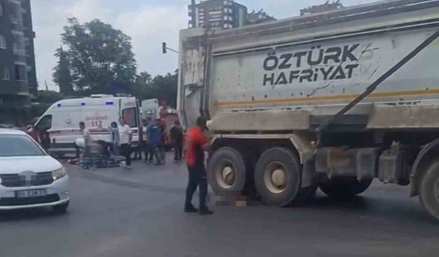 Tarsus’ta kamyon sürücüsü tutuklandı