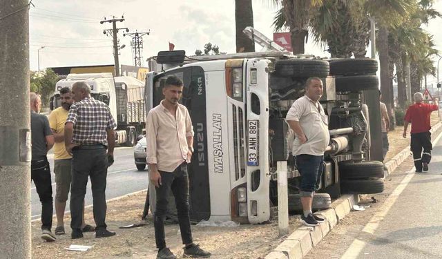 Tarsus’ta trafik kazası: 2 yaralı