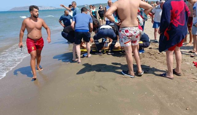 Tatil için geldiği Sinop’ta denize giren genç boğuldu