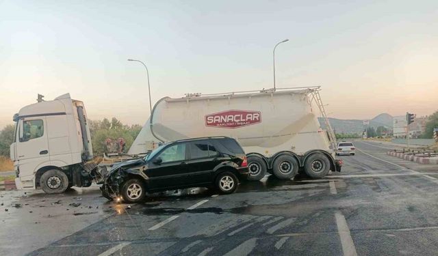 Tavşanlı’da trafik kazası, 1 yaralı