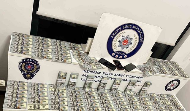 Telefon dolandırıcıları 85 bin 400 dolar ile yakalandı