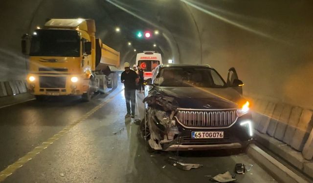 TOGG, Güzeldere Tüneli’nde kaza yaptı
