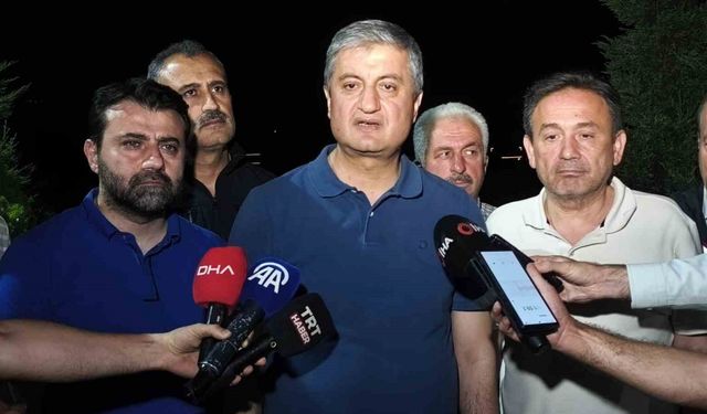 Vali Yavuz: "Yangınlar nedeniyle 14 köy tahliye edildi, 613 hane boşaltıldı"
