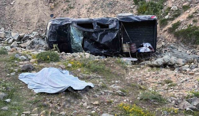 Yayla yolunda feci kaza: 2 ölü, 4 yaralı