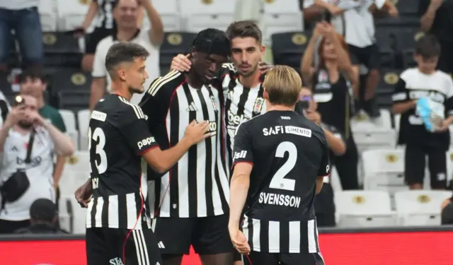 Beşiktaş, UEFA Konferans Ligi'nde play-off turuna yükseldi