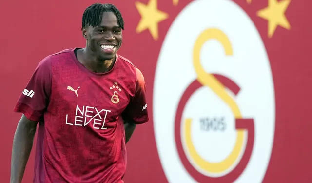 Singo, Galatasaray'da ilk idmanına çıktı