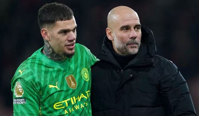 Pep Guardiola'dan Ederson açıklaması!