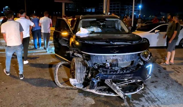 Aksaray’da iki araç çarpıştı: 7 yaralı