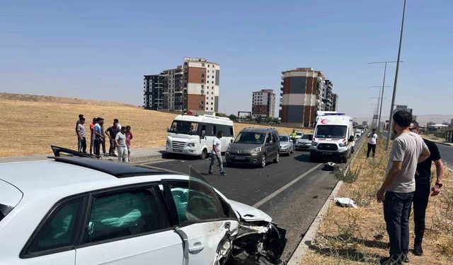 Batman’da zincirleme kaza: 2 yaralı