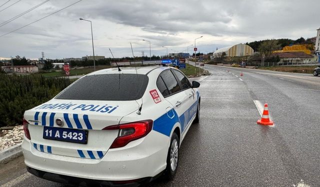 Bilecik’te meydana gelen trafik kazasında 2 kişi yaralandı