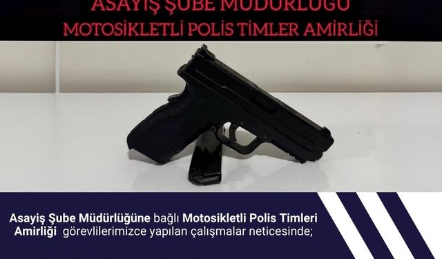 Bingöl’de ruhsatsız tabanca ele geçirildi