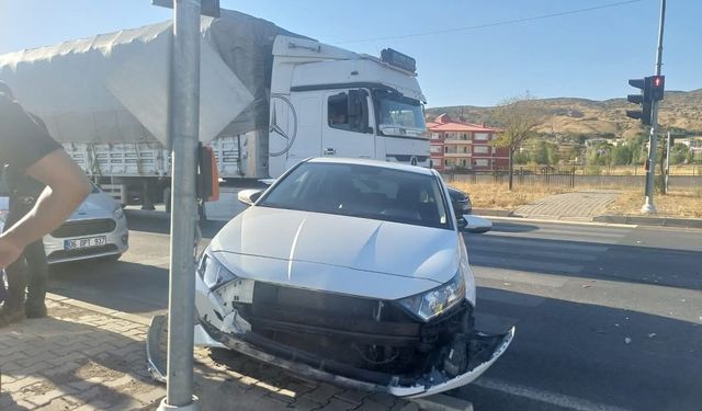 Bingöl’de trafik kazası: 1 yaralı