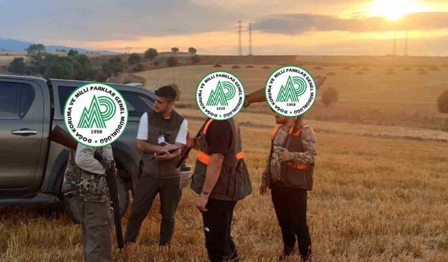 Bolu’da av sezonu denetimlerinde 82 avcı kontrol edildi