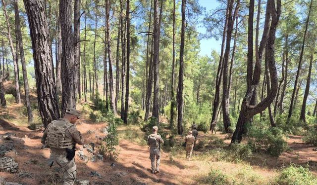 Burdur’da jandarmadan orman yangınlarına karşı 24 saat devriye