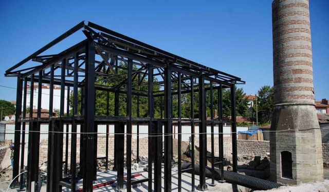 Edirne’de yarım minaresiyle ayakta kalan tarihi mescit restore ediliyor
