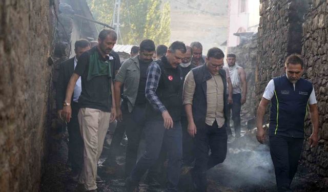 Erzurum’daki yangın kontrol altına alındı