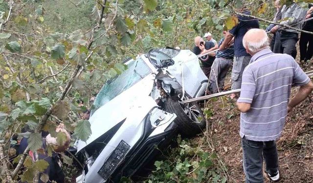 Giresun’da feci kaza: 1 ölü, 2 yaralı