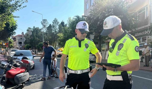 Hayrabolu’da motosiklet denetimi yapıldı