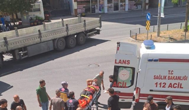 Iğdır’da tır motosiklete çarptı: 1 yaralı