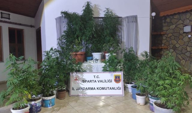 Isparta’da uyuşturucu operasyonu