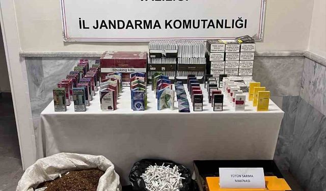 Jandarma ekipleri tarafından 19 kilogram dökme tütün ele geçirildi