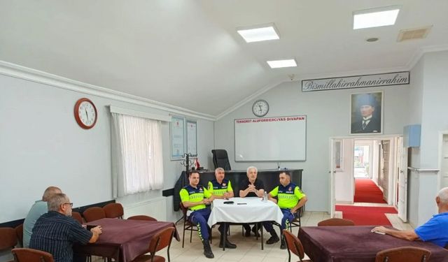 Jandarmadan kamyoncu esnafına ziyaret
