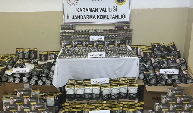 Karaman’da 250 kilo mühürsüz sığır eti ele geçirildi