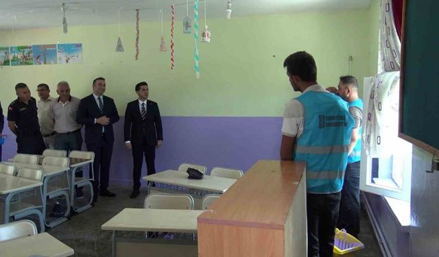 Karaman’da yükümlülerden eğitime anlamlı destek