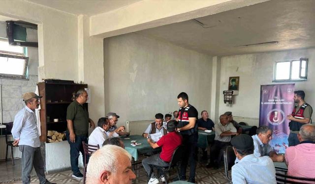 Kars’ta jandarmadan siber farkındalık eğitimi