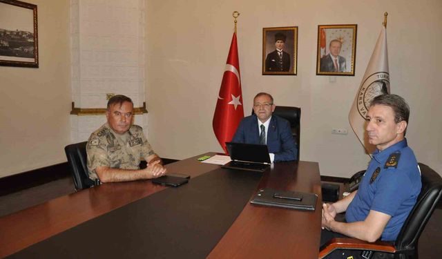Kars’ta Temmuz ayı asayiş ve güvenlik toplantısı yapıldı