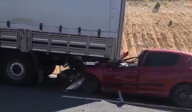 Kars’ta trafik kazası: 1 yaralı