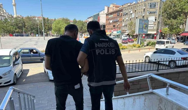 Kırıkkale’de uyuşturucu suçundan aranan firari yakalandı