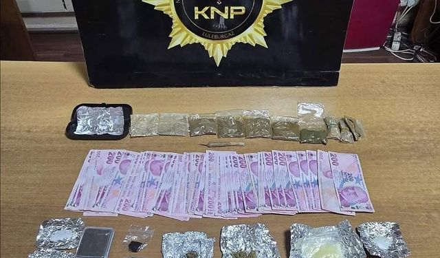 Kırklareli’nde uyuşturucu operasyonu: 5 gözaltı