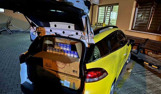 Konya’da kaçak sigara operasyonu: 2 gözaltı