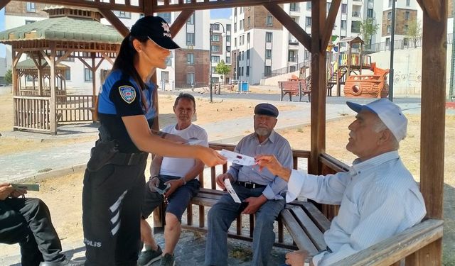 Kütahya Emniyeti’nden ’güvenli hayat için bilgilendirme’ çalışmaları