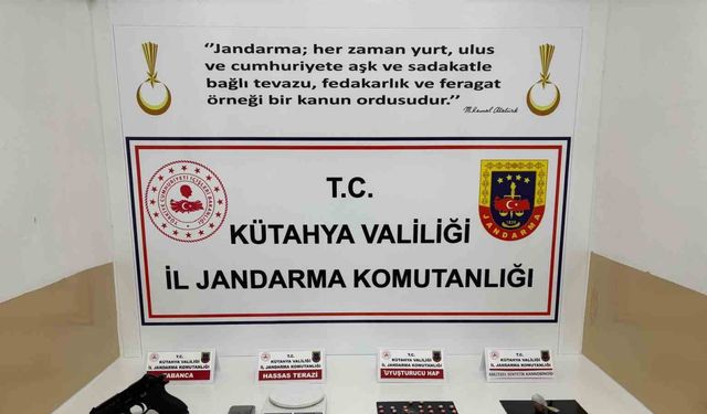 Kütahya’da uyuşturucu operasyonu: 1 tutuklama