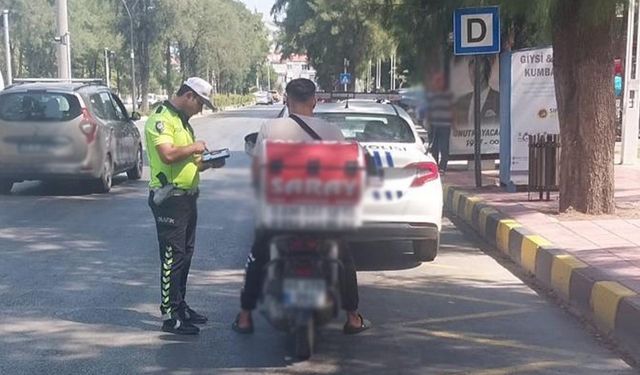 Motosiklet denetiminde 1,4 milyon TL ceza kesildi