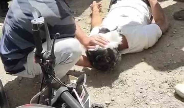 Muş’ta motosiklet ile otomobil çarpıştı: 2 yaralı